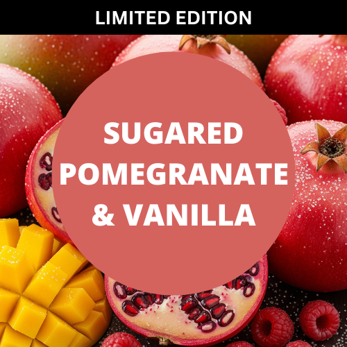 Sugared Pomegranate & Vanilla Scented Massage Oil