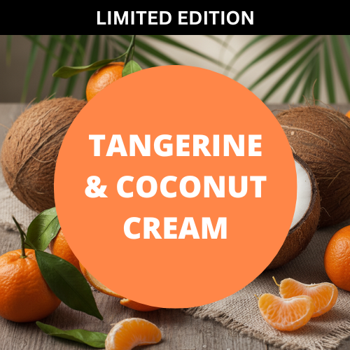 Tangerine & Coconut Cream Scented Protein Hair Gel