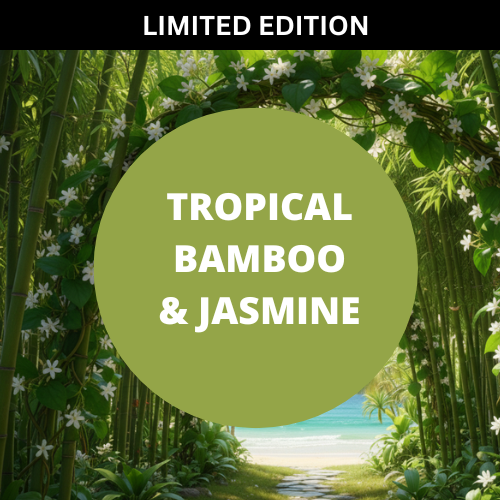 Tropical Bamboo & Jasmine Scented Argan Oil Hair Shampoo
