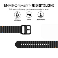 COROS Silicone Watch Band Replacement - Unisex Comfort Strap
