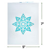 Snowflake Pop Up Card
