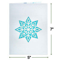 Snowflake Pop Up Card