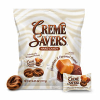 Creme Savers Hard Candy Chocolate and Caramel Creme 6ct (6.25oz)