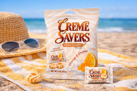 Creme Savers Hard Candy Orange and Creme 6ct (85g)