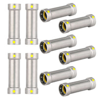 1-1/2" Carbon Press Extended Coupling, No Stop