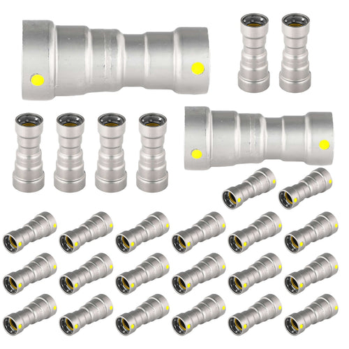 1" x 3/4" Carbon Press Reducer Coupling