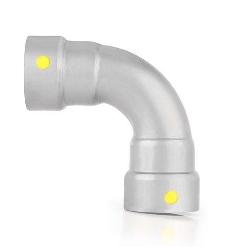 1/2" Carbon Press 90° Elbow