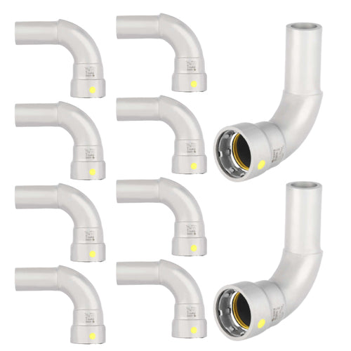 1-1/4" Carbon Press 90° Street Elbow
