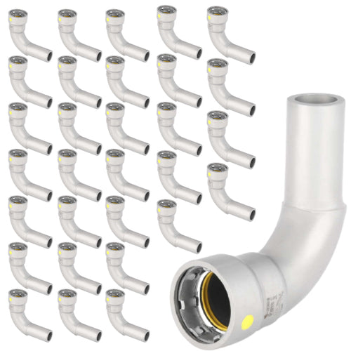 1/2" Carbon Press 90° Street Elbow