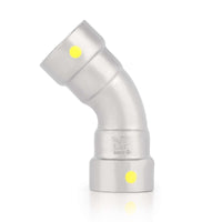 2" Carbon Press 45° Elbow