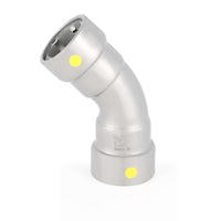 3/4" Carbon Press 45° Elbow