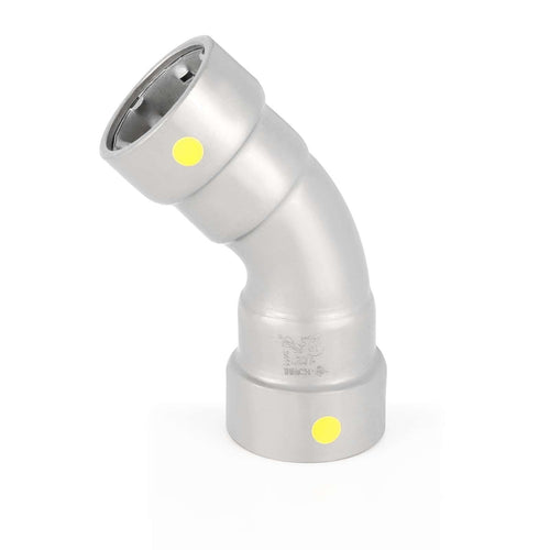 3/4" Carbon Press 45° Elbow