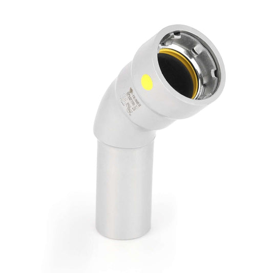 1/2" Carbon Press 45° Street Elbow