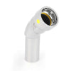 1-1/2" Carbon Press 45° Street Elbow