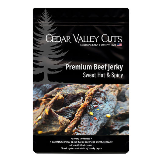 Sweet, Hot, & Spicy Premium Beef Jerky