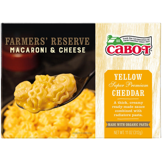 Cabot Farmer’s Reserve Macaroni & Cheese – Yellow Cheddar – 11 oz