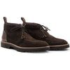 Zelli Italia 46-605-NIC CAMPO HIGH Italian Sueded Goatskin Chukka Boot, Nicotine