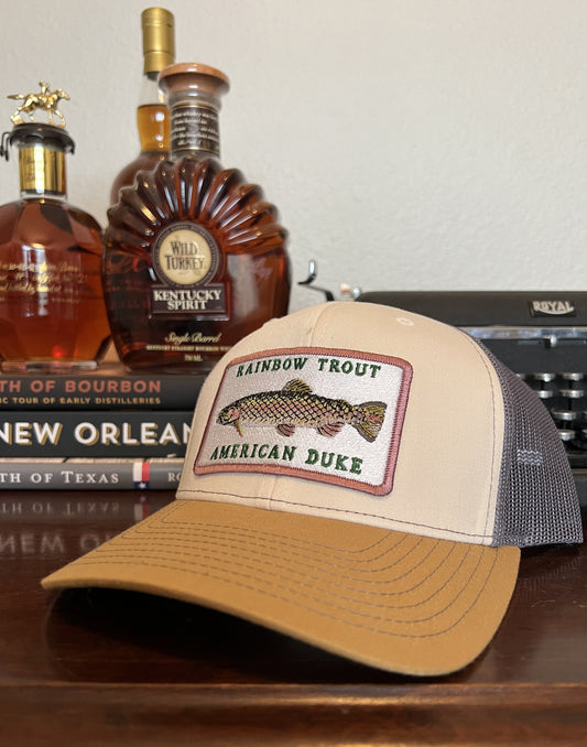 Rainbow Trout Patch Cap - Mesh Back Cap