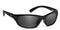 Polarized Gray / No Bifocal/Reader (Plano) ($90) / Glossy Black