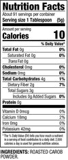 Carob Powder, Medium Roast