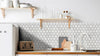 Carrara White Marble Hexagon 2" Polished Mosaic Floor and Wall Tile - Livfloors Collection