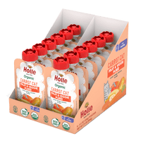 Holle Organic Carrot Cat - Fruit & Veggie Purée Pouches