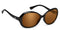 Polarized Amber / No Bifocal/Reader (Plano) ($90) / Glossy Black