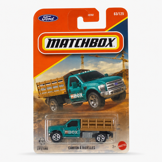 Matchbox Ford F-350 Stake Bed Truck | Matchbox Series 63/125