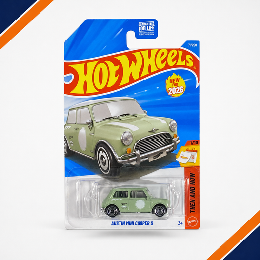 Hot Wheels Austin Mini Cooper S | Then and Now Series 1/10 - 71/250
