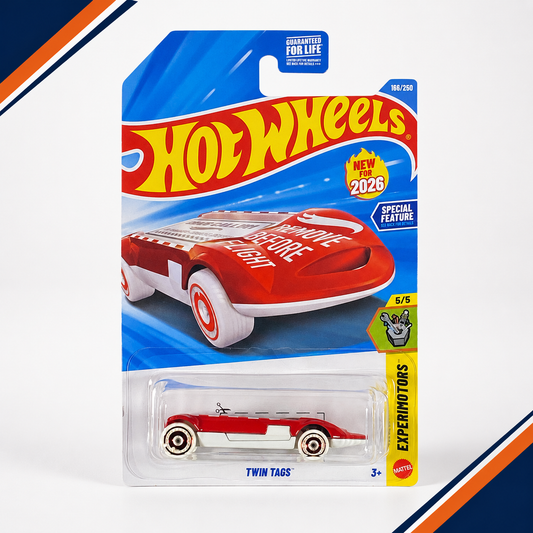 Hot Wheels Twin Tags | Experimotors Series 5/5 - 166/250