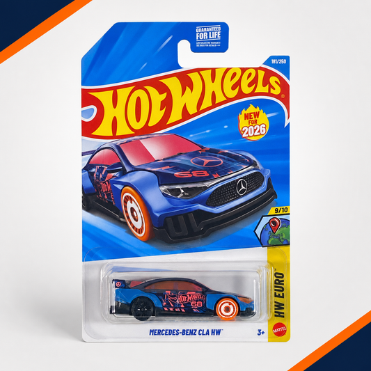 Hot Wheels Mercedes-Benz CLA HW | Euro Series 9/10