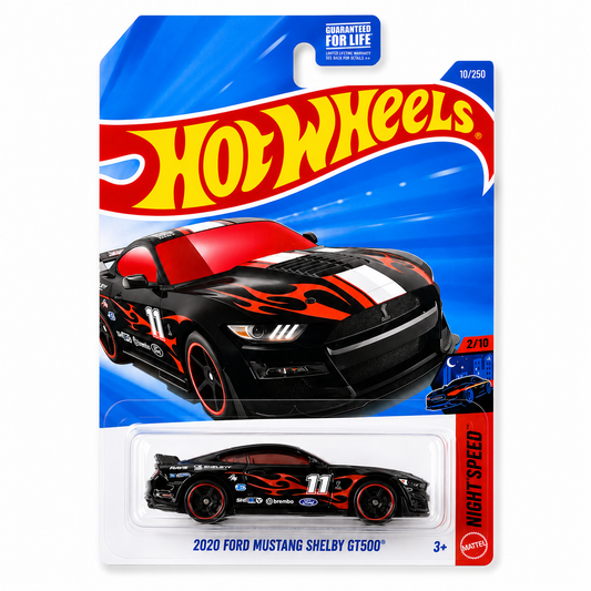 Hot Wheels 2020 Ford Mustang Shelby GT500 | Nightspeed Series 2/10