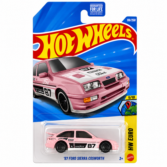 Hot Wheels '87 Ford Sierra Cosworth | Euro Series 5/10