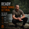 "THE REDLINE" FULL TANG SURVIVAL NECK KNIFE WITH G10 HANDLE