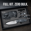 "The Silverback" Full Tang D2 Survival Camping Knife Gift Set