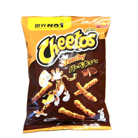 Cheetos Crunchy Japanese Barbecue – Smoky Beef-Infused Snack Sticks (Japan)