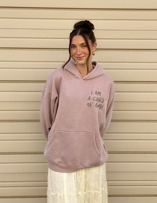 Child of God Brown Unisex Hoodie