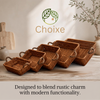 Multi-Functional Willow Baskets Full Collection -5 Pieces Set