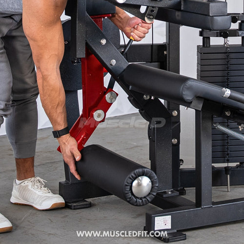 Classic V2 Selectorized Seated Leg Curl Machine – Muscle D Fitness