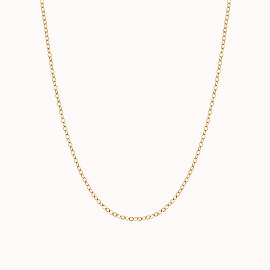 Classic Cable Chain Necklace Caris Jewelry
