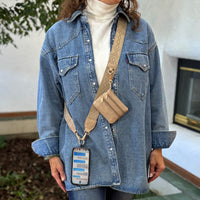 SaveTheGirls SaveTheGirls Clip & Go Strap w/Zippered Pouch Classic