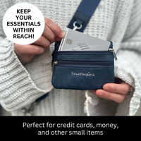 Clip & Go Strap w/Zippered Pouch