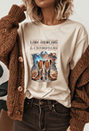 Line Dancing and Champagne T-Shirt