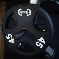 Pro Urethane Coated Olympic Plates - Per Pair / Set - Muscle D Fitness - Olympic Weight Pair