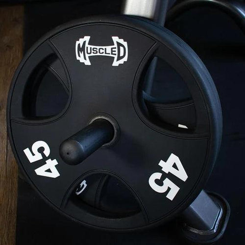 Pro Urethane Coated Olympic Plates - Per Pair / Set - Muscle D Fitness - Olympic Weight Pair