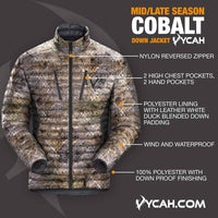 Vycah Cobalt Down Jacket - Fall Camo Vycah