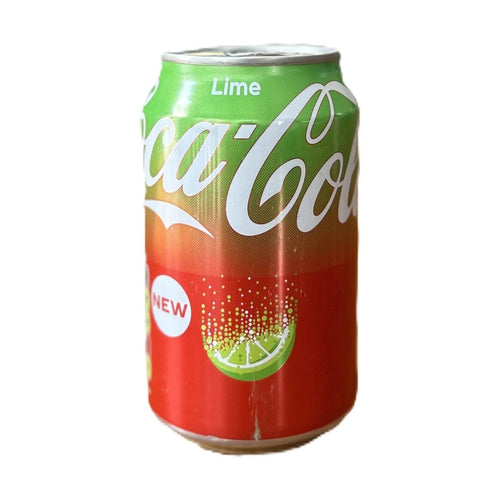 Coca-Cola Lime – Refreshing Citrus Twist Soda 330mL Can (UK)