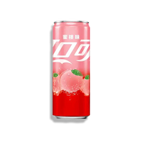 Coca-Cola Peach Flavor (330ml) (China) 6-pack