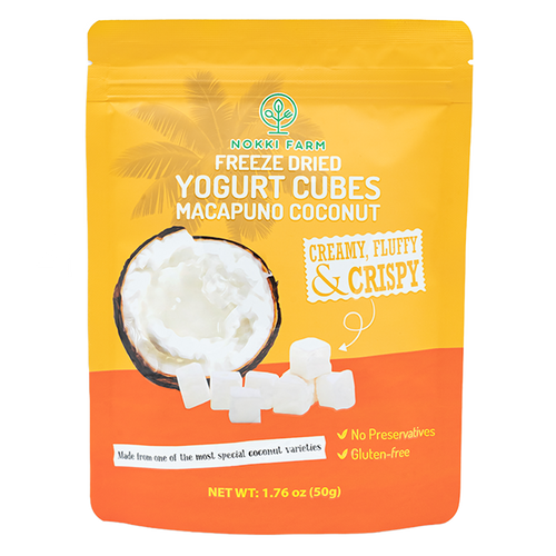 Freeze-Dried Yogurt Cubes - Macapuno Coconut