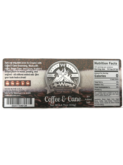 Hi-West Coffee & Cane Seasoning